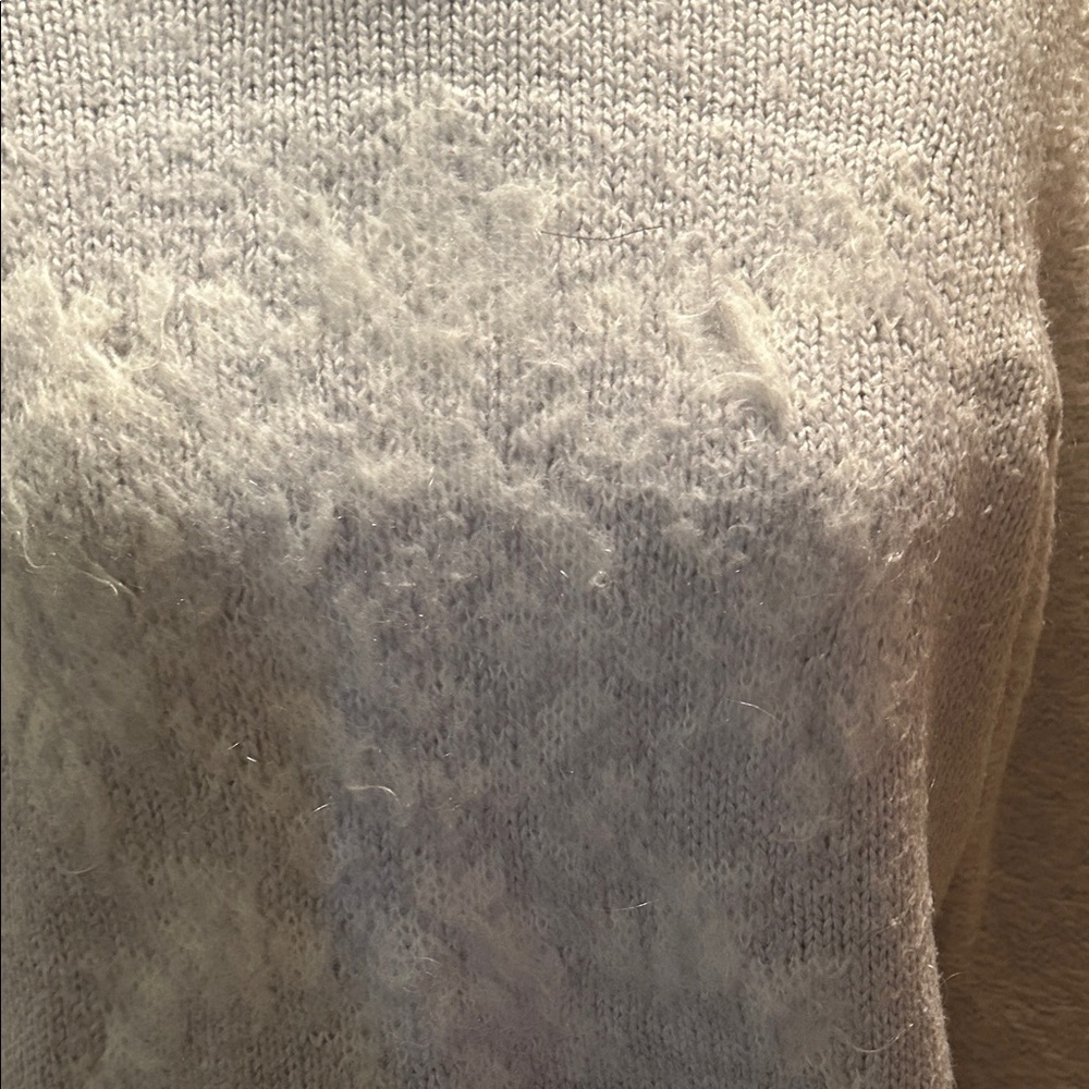 LOFT Light Gray Women's Sweater - Picture 2 of 2
